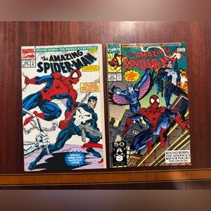 Marvel The Amazing Spider-Man Comic Art - Red, Blue, Black